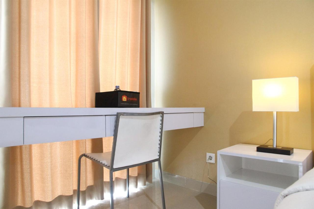 Comfortable Studio Apartment Grand Dhika City By Travelio Bekasi Kültér fotó
